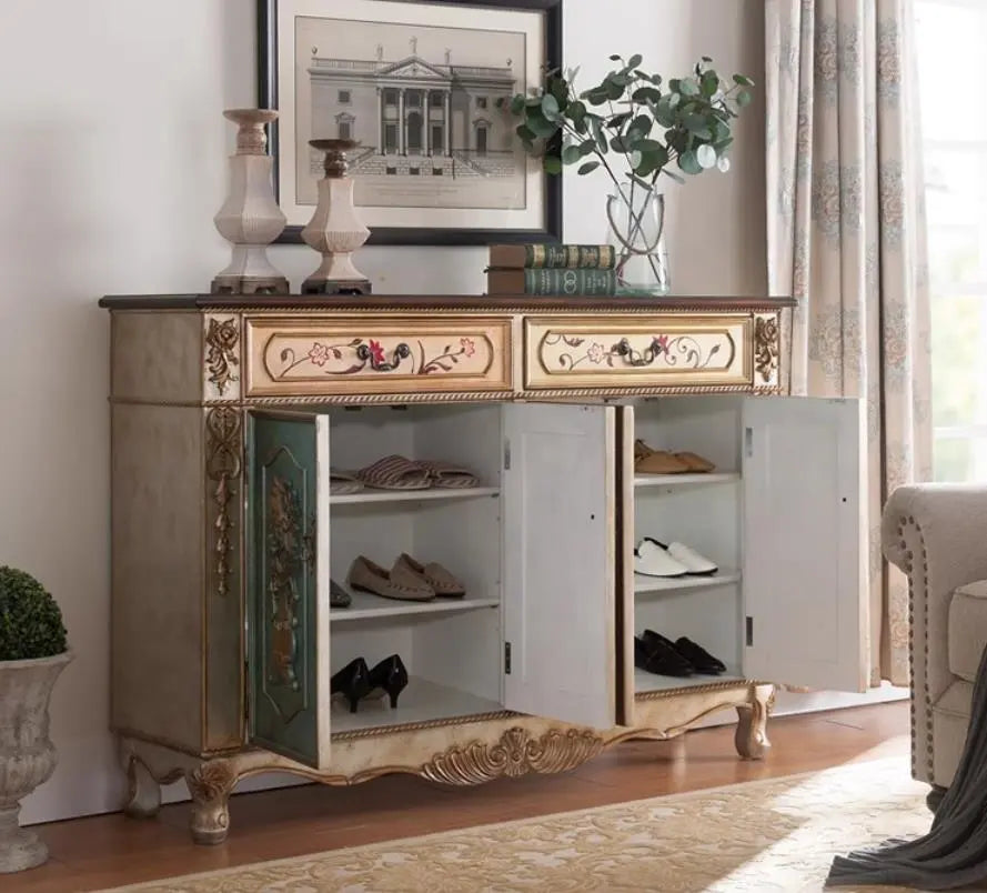 Champagne Vintage Solid Wood