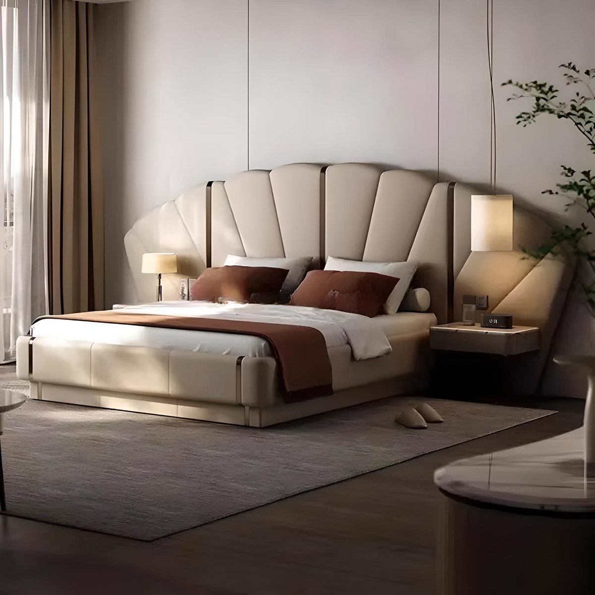 King Size Double Bed Modern Luxury
