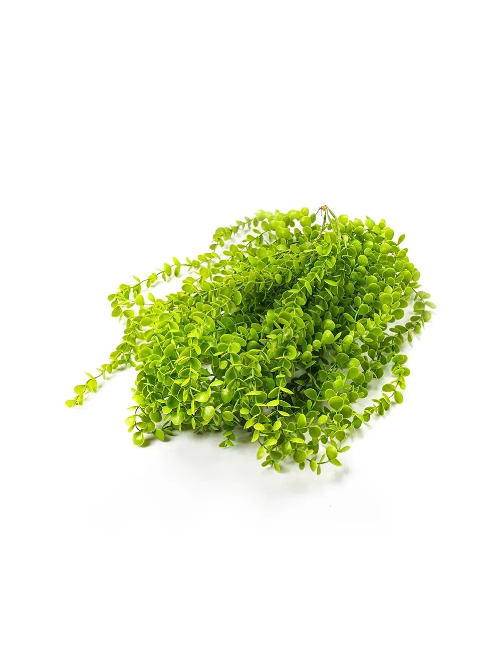 “Nature’s Embrace artificial greenery stem with lifelike texture and deep green tones for indoor decor or floral styling.”