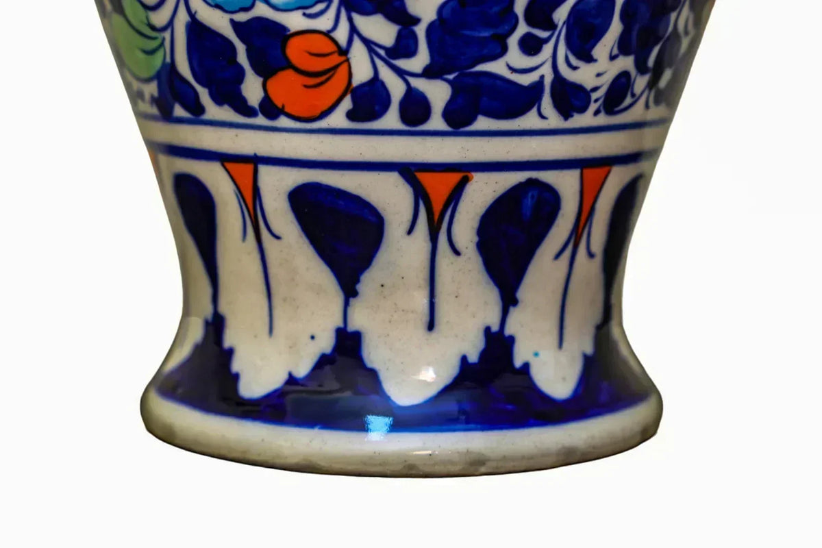 Handcrafted ceramic flower vase large Height - 38cm