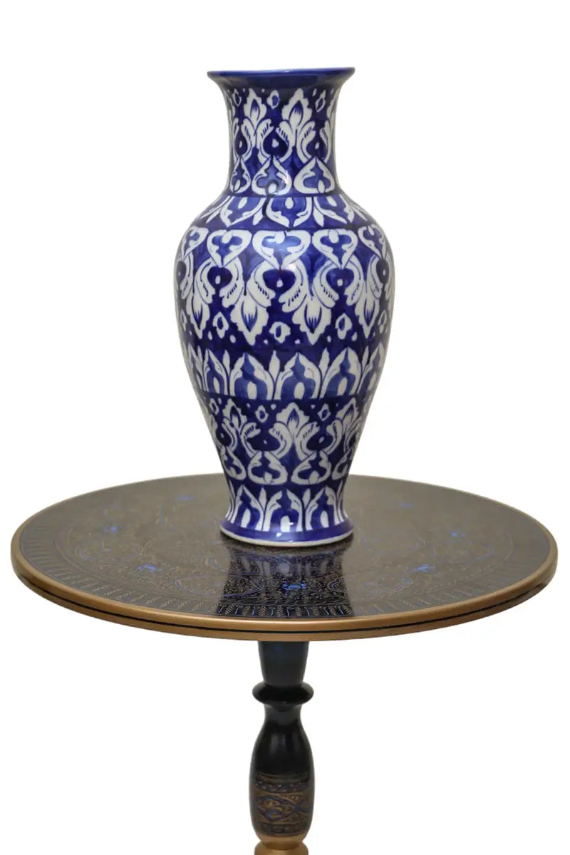 Handcrafted ceramic flower vase large Height - 37cm
