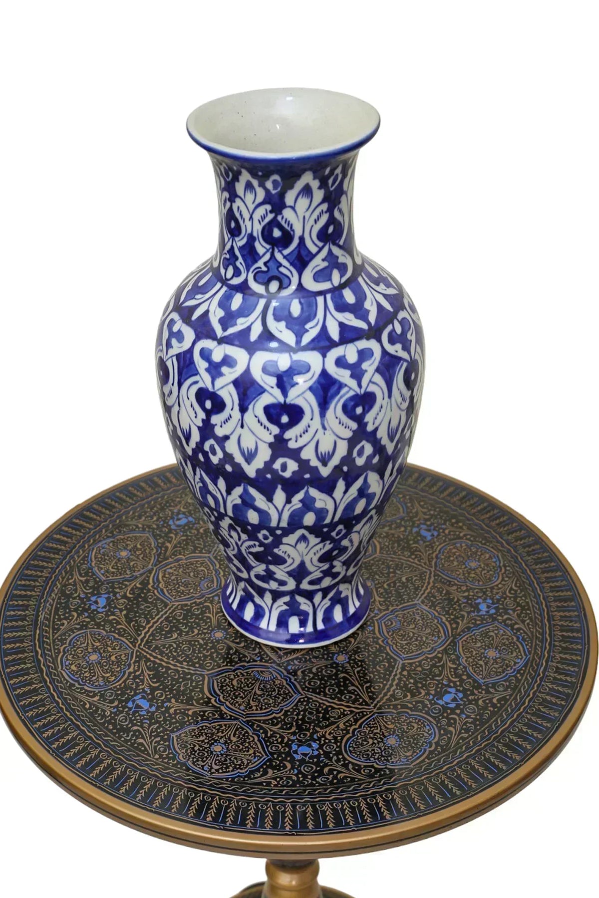 Handcrafted ceramic flower vase large Height - 37cm
