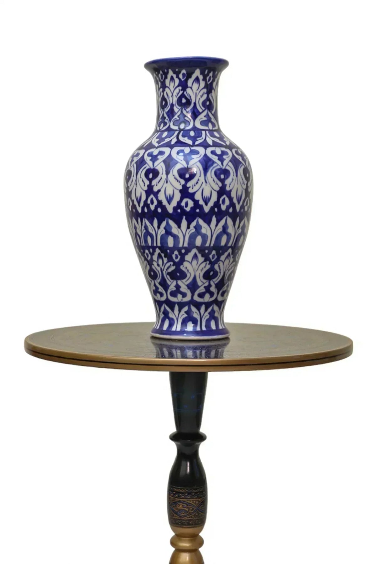Handcrafted ceramic flower vase large Height - 37cm