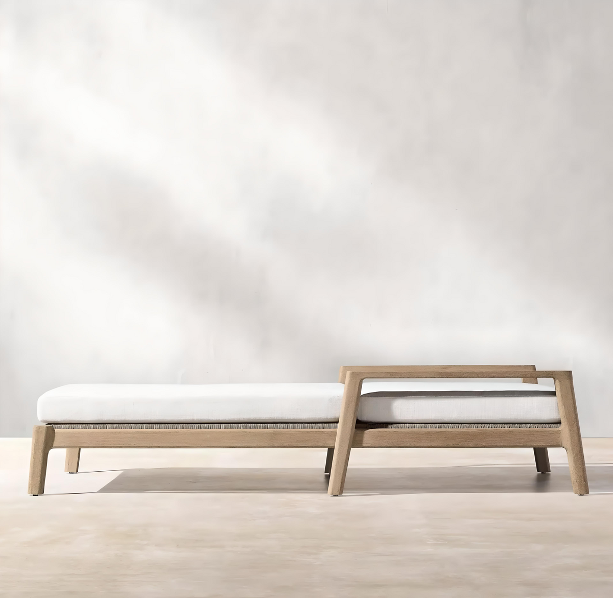 Wooden Sun Lounger