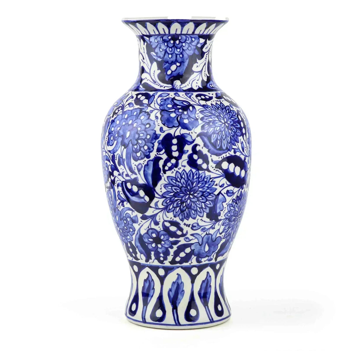 Handpainted Fine Art Exclusive Flower Vase for Large Bouquet 52 cm