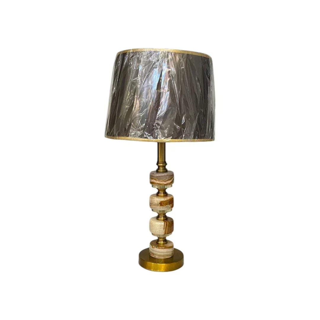 The Mireille Vintage French Brass Lamp
