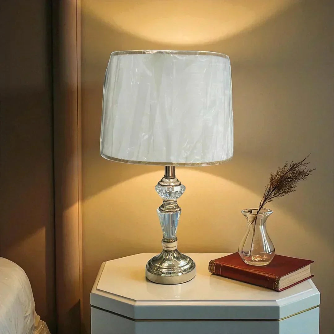 The Cassian Twin Globe Brass Lamp