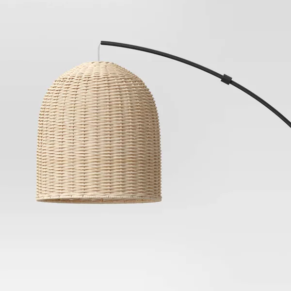Addison Arc Floor Lamp with Natural