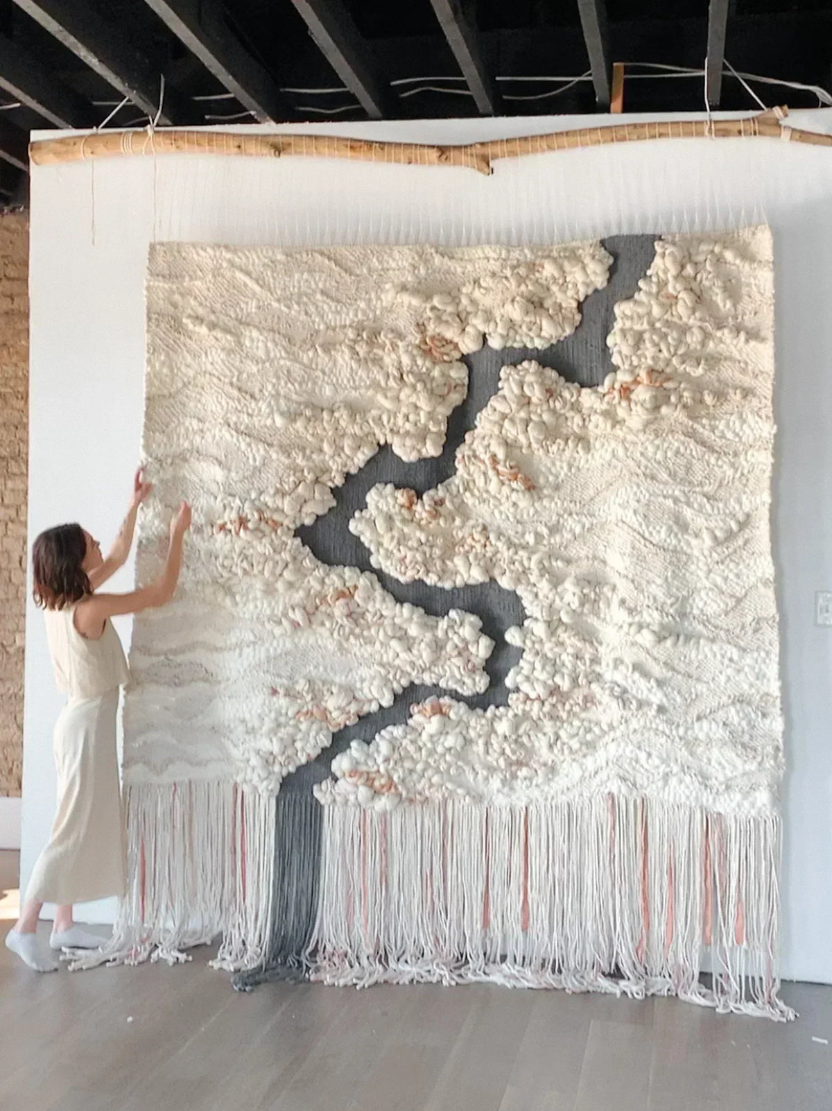 Tapestry wall hanging custom woven wall hanging