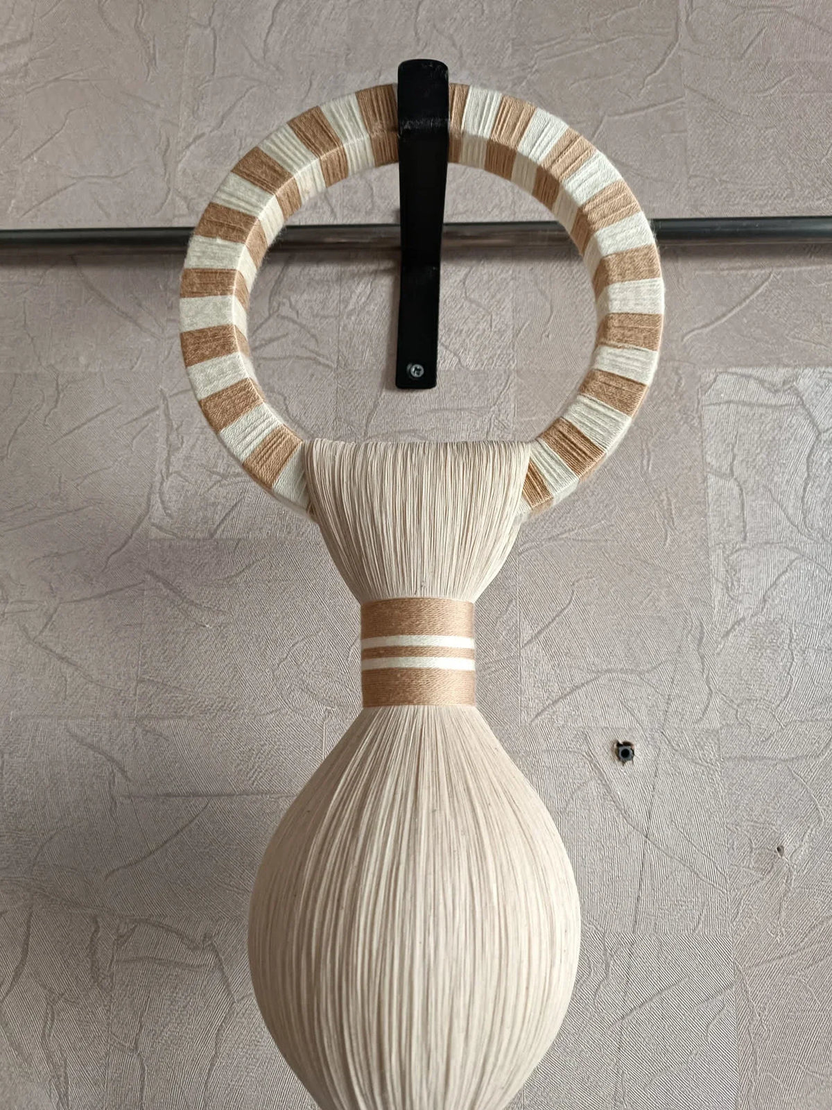 Handmade Boho Woven Art with Tassels