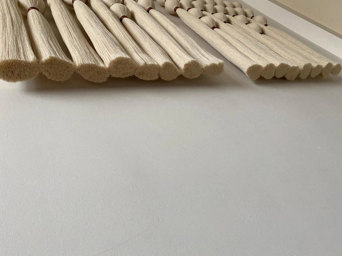 modern macrame tapestry