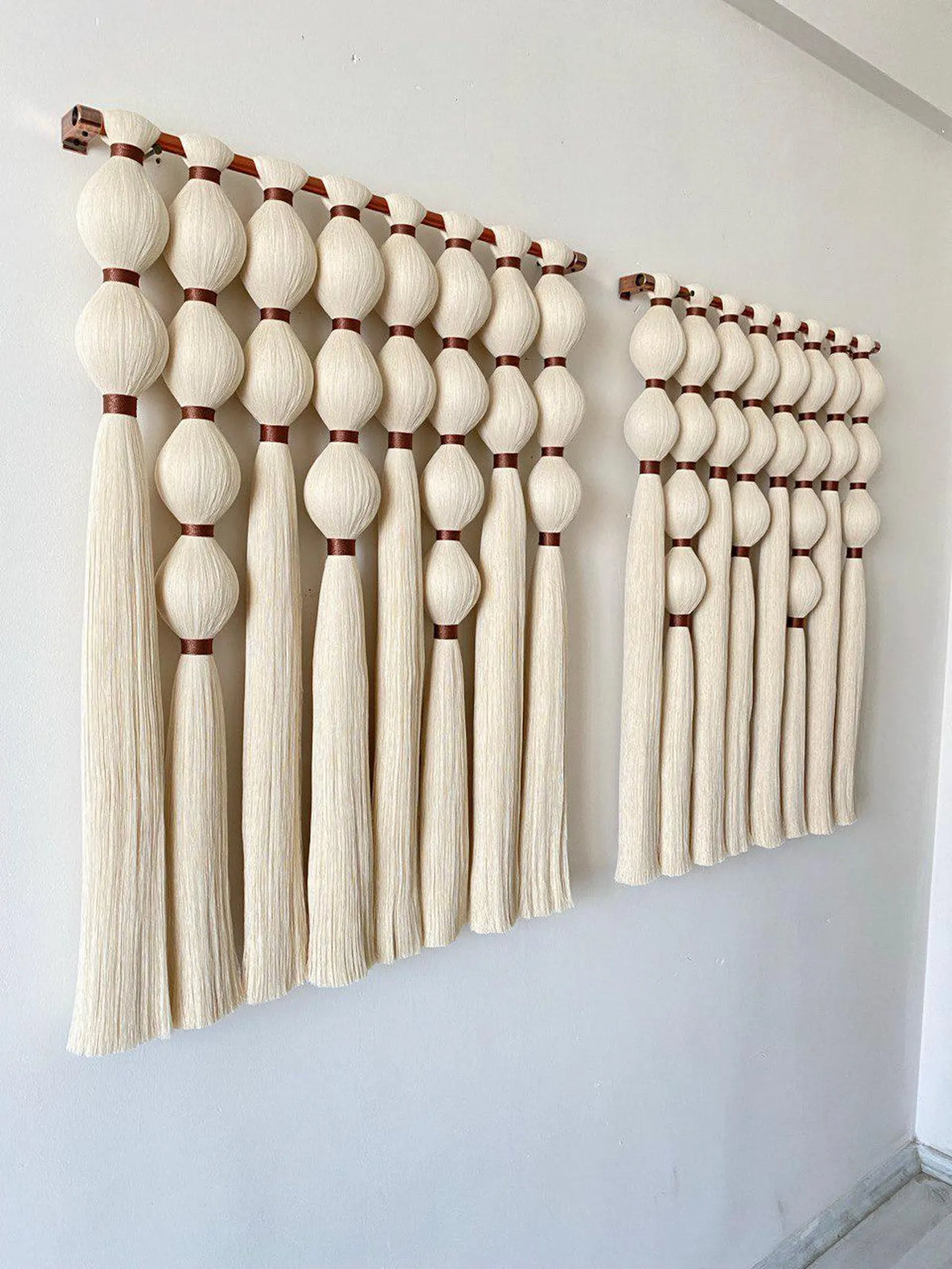 modern macrame tapestry