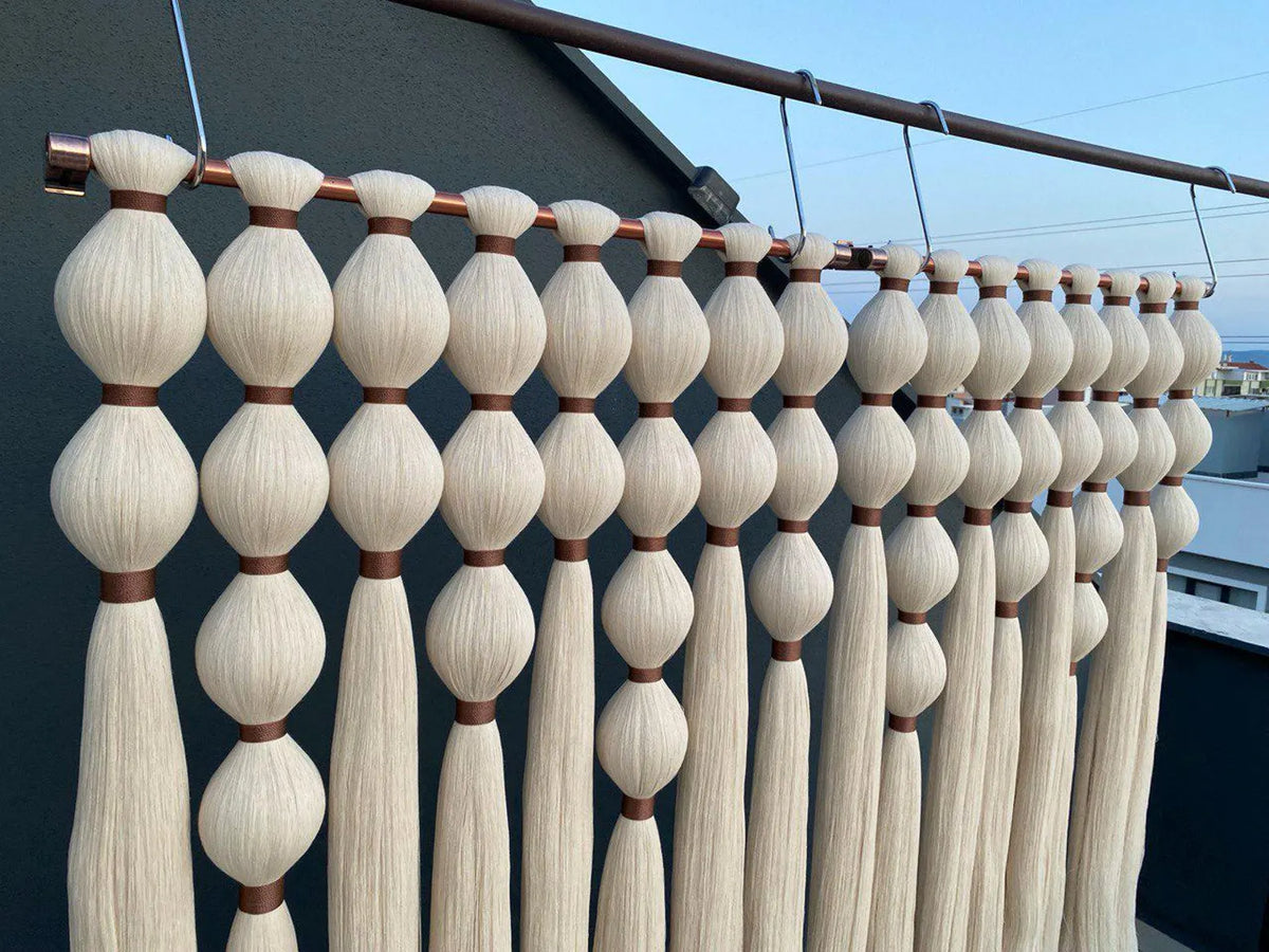 modern macrame tapestry