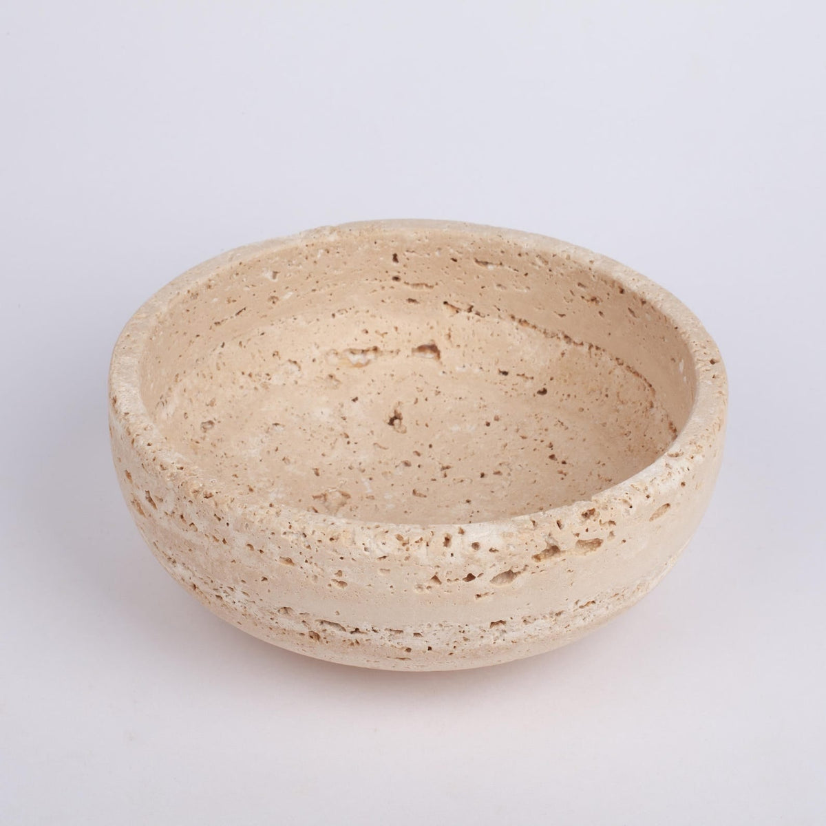 Travertine Natural Stone Bowl, Kitchen Accessories