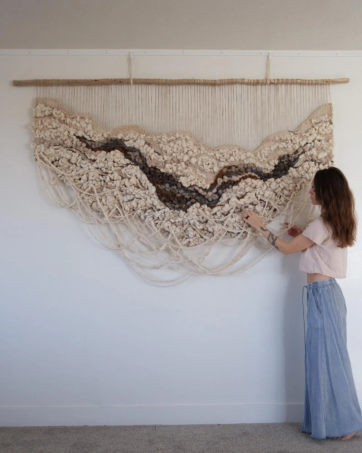 wall decoration Textile art