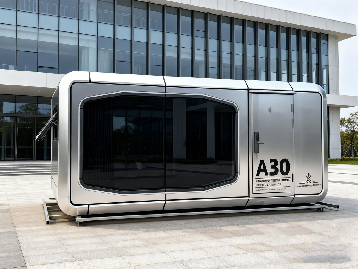 High-End Modular Capsule Pod — Steel Tiny Home for Hostels, Offices & Villas