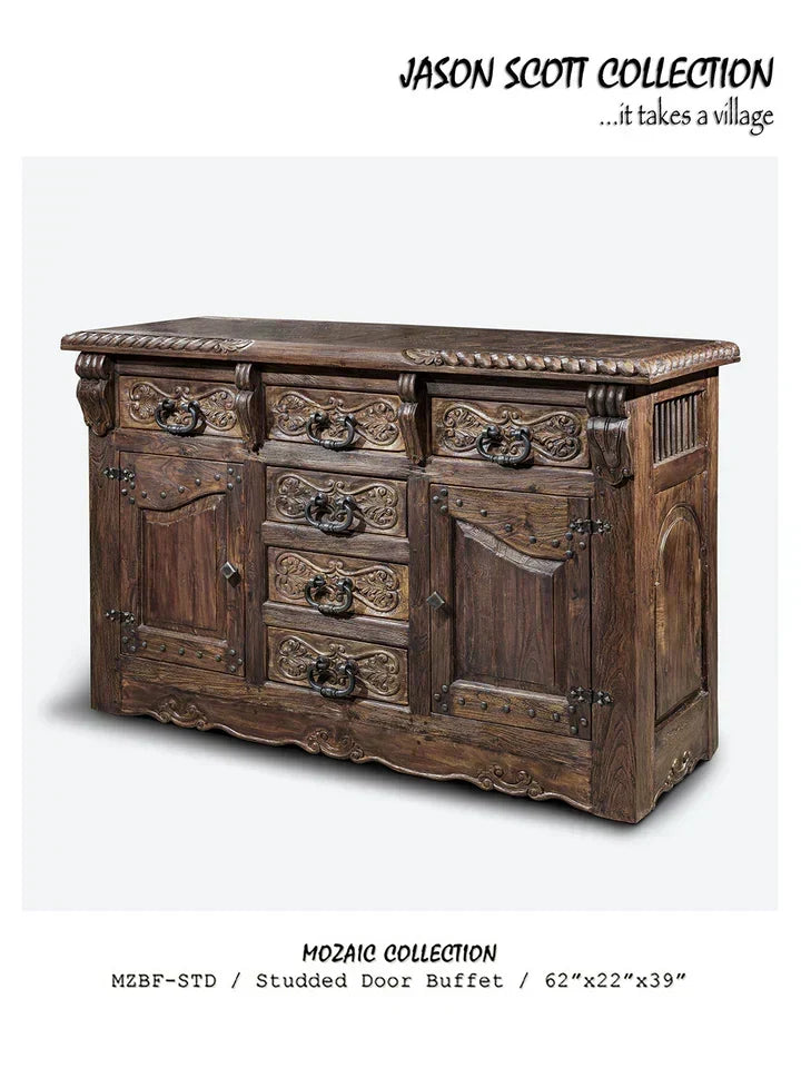 Jason Scott Studded Door Buffet