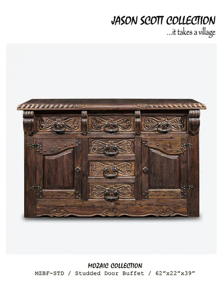 Jason Scott Studded Door Buffet