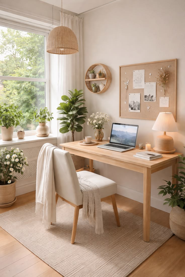 How to Create an Aesthetic Small Home Office That Actually Boosts Productivity