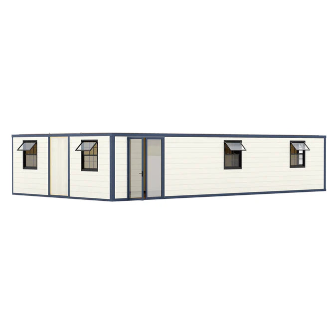 40ft Foldable 3-Bedroom Container House — Expandable Modular Prefab Home