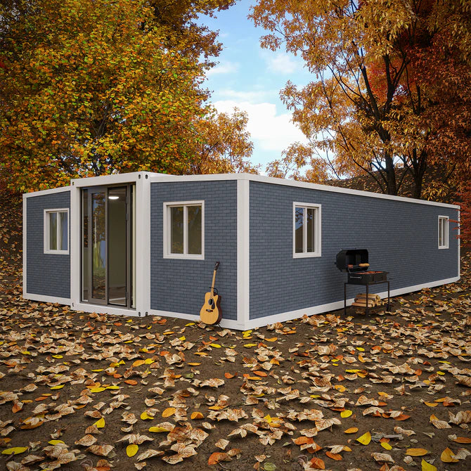 Foldable 40ft 2 Bedroom Mobile Home, Modular Prefab House