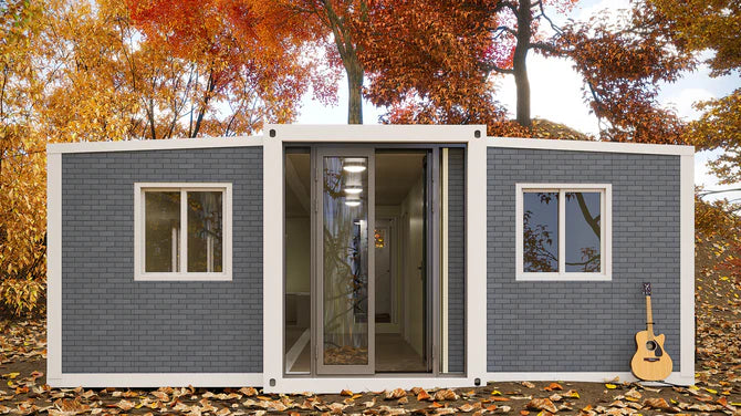 Foldable 40ft 2 Bedroom Mobile Home, Modular Prefab House
