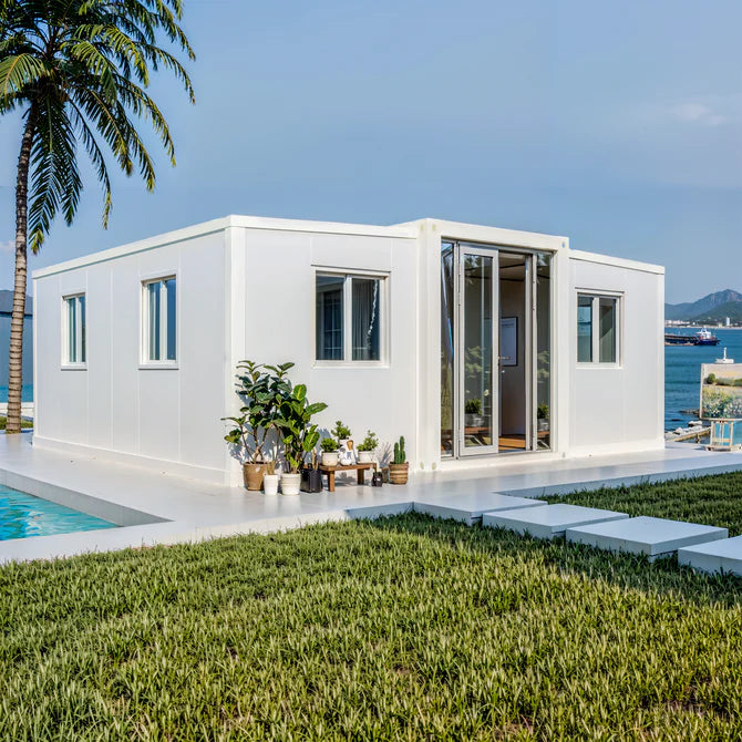20ft Foldable 1-Bedroom Container Home — Portable Modular Prefab House