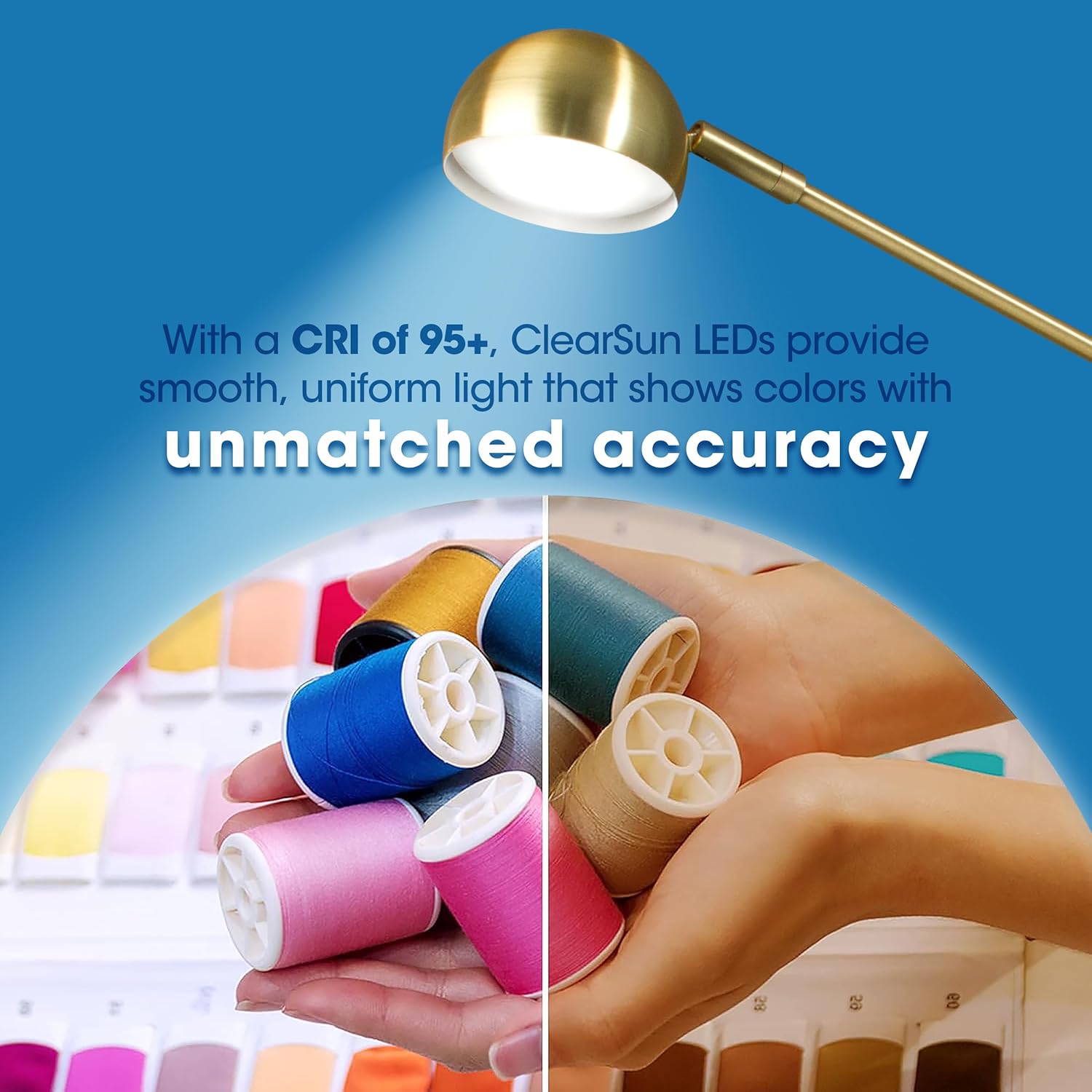 Direct LED Desk Lamp with USB Port - Modern, Adjustable, Desk Light