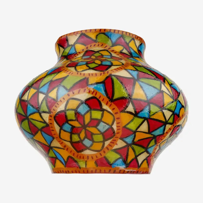 Pendant Ceiling Lamp Aesthically Handpainted on Camel Skin