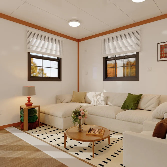 Modern 20ft 2-Bedroom Folding House — Portable Prefab Container Home