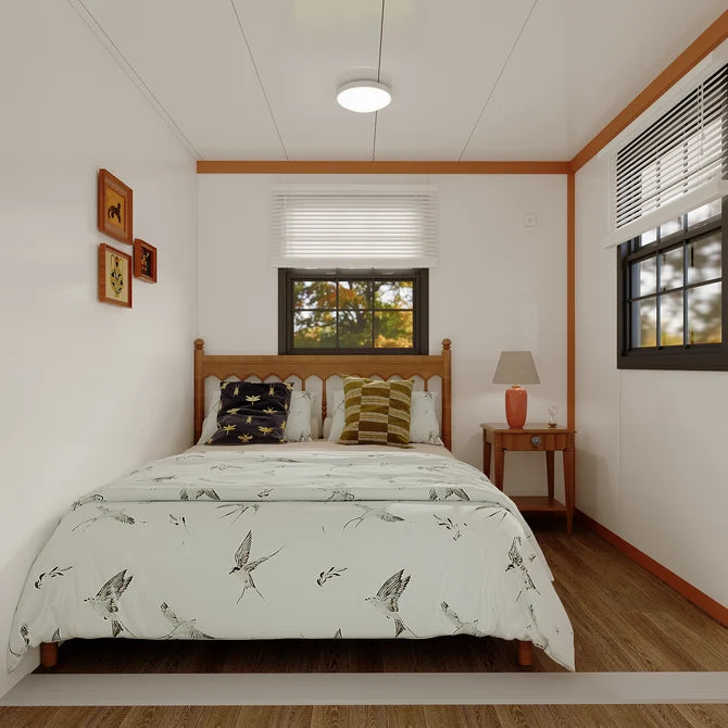 Modern 20ft 2-Bedroom Folding House — Portable Prefab Container Home