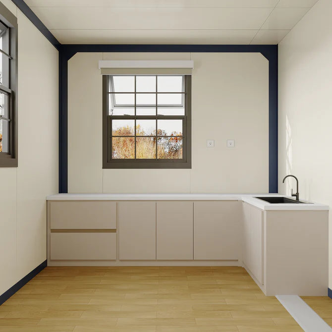 40ft Foldable 3-Bedroom Container House — Expandable Modular Prefab Home