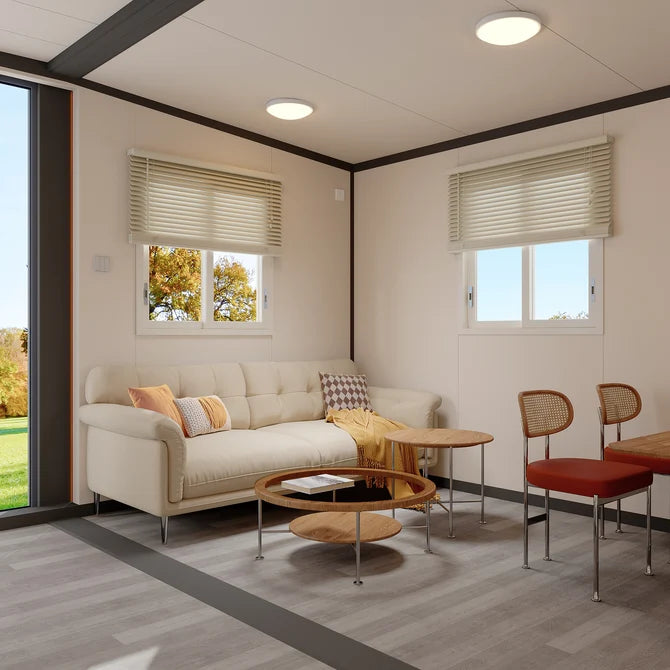 20ft Foldable 2-Bedroom Container Home — Expandable Modular Prefab House