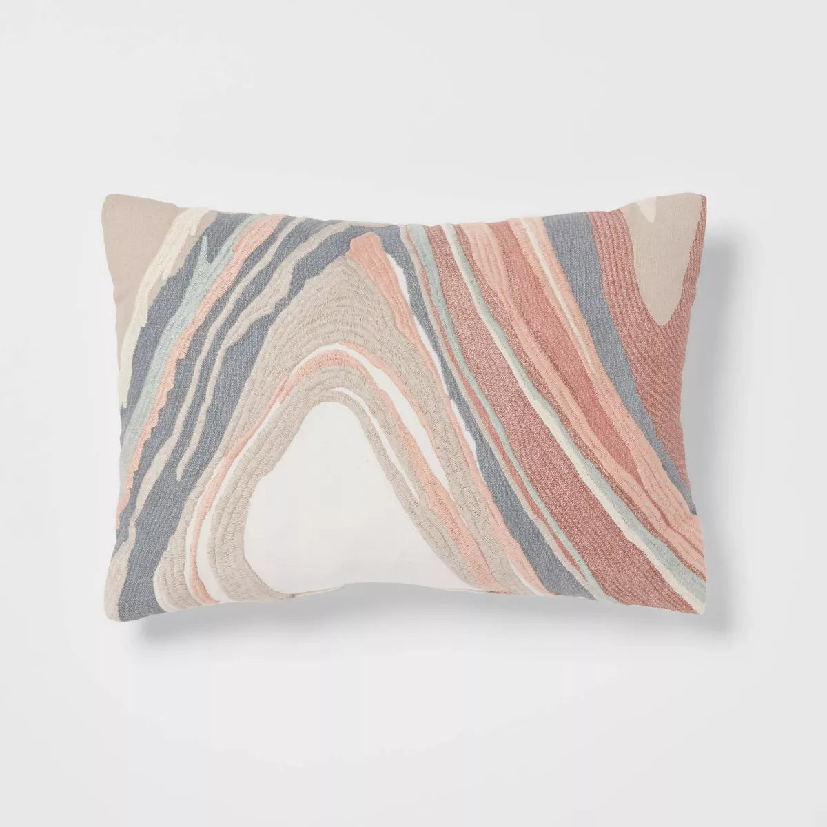 Woven Marble Decorative Pillow