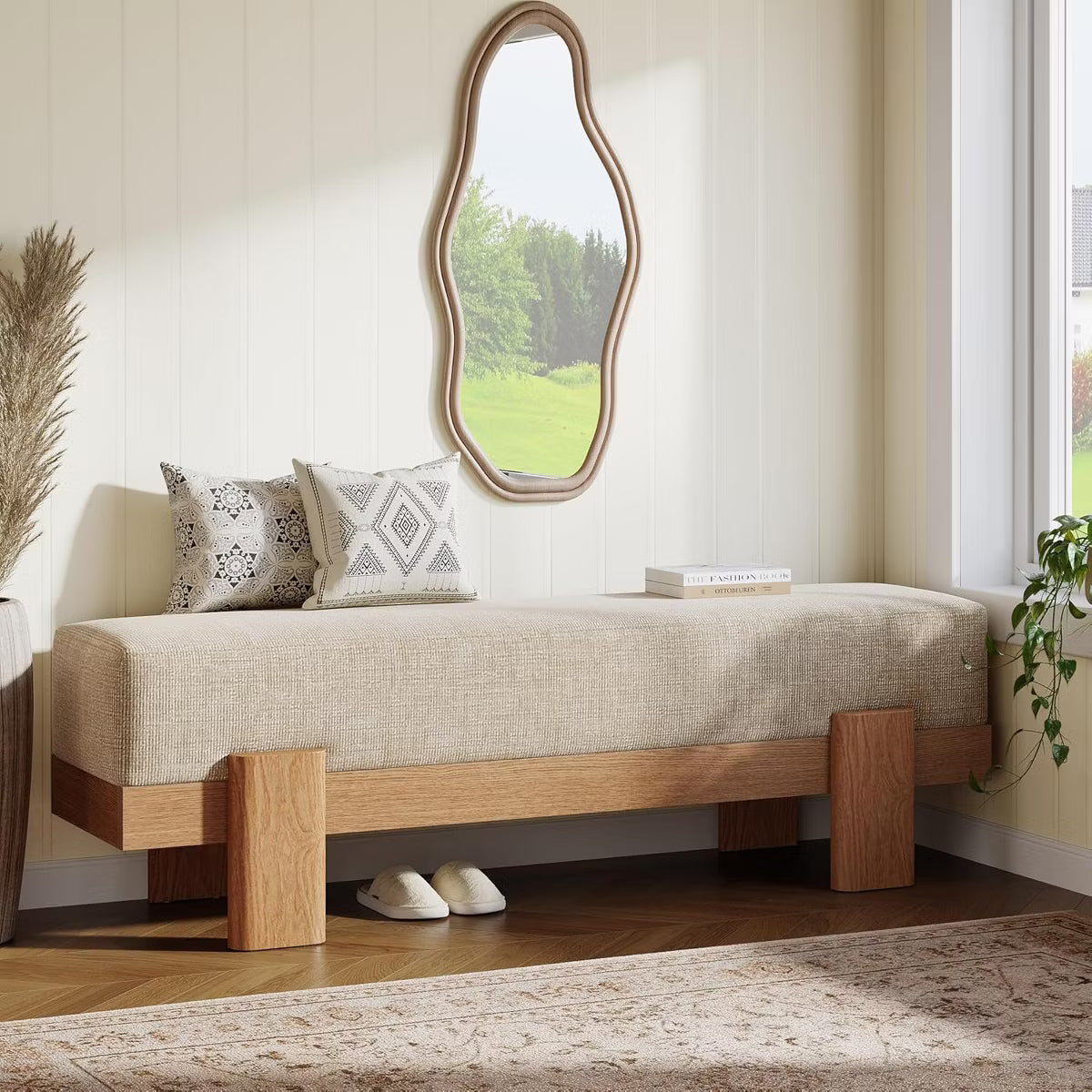 Upholstered Bedroom Bench Seat