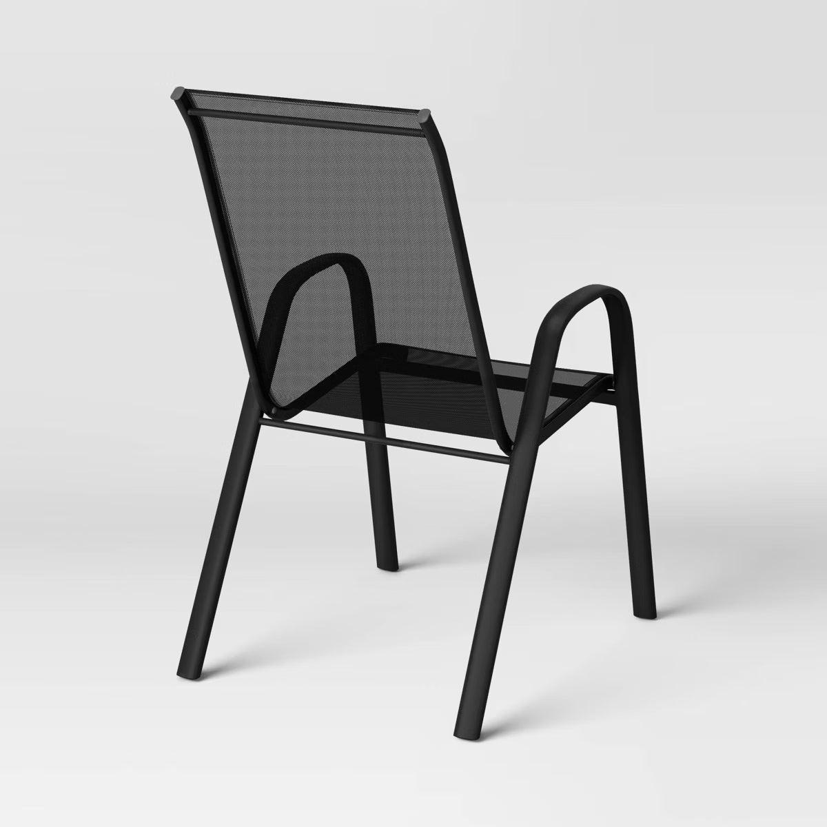 Sling Stack Chair Black - Room Essentials™