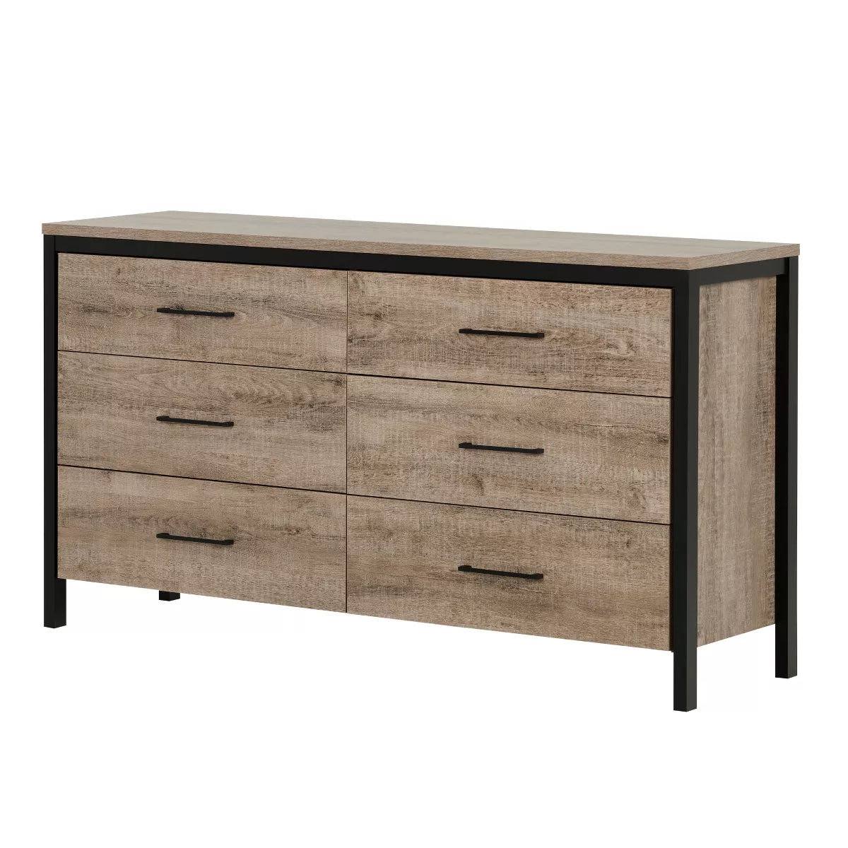 6 Drawer Double Dresser