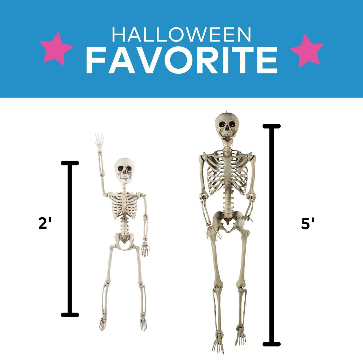 Posable Skeleton Family Halloween Decorating Kit - 5 pc - image 3
