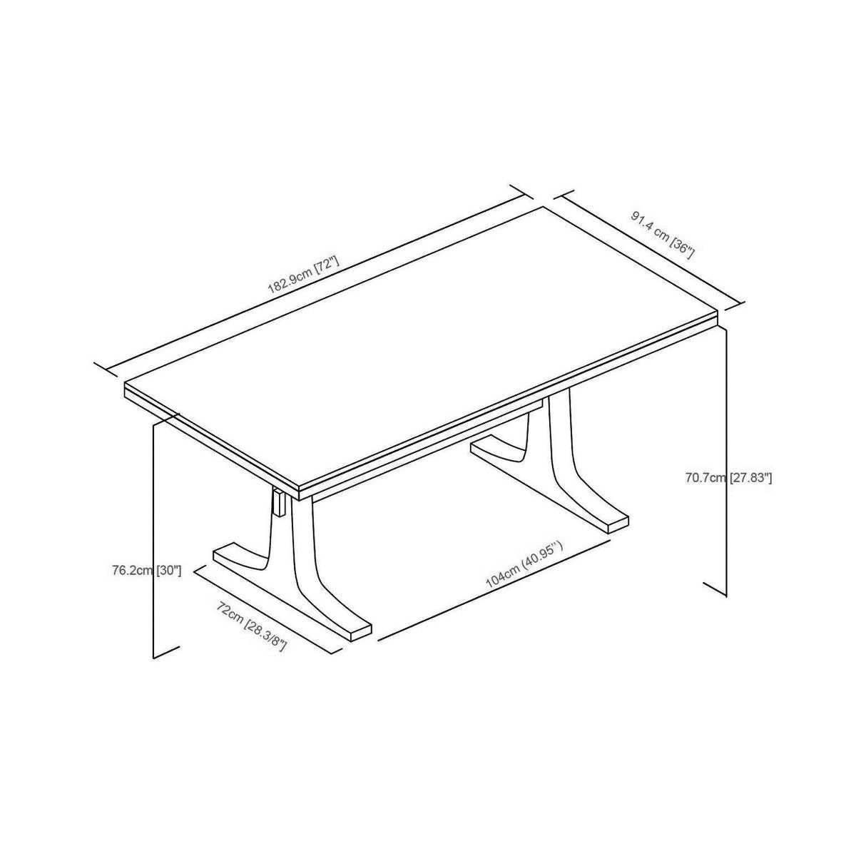 Pedestal Wood Dining Table - Natural - Hearth & Hand™