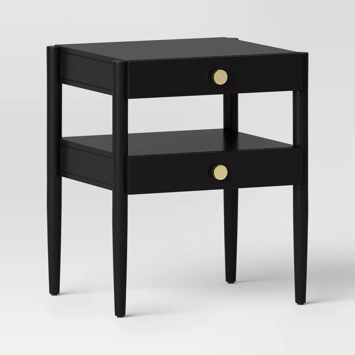 Nightstand Charcoal Gray