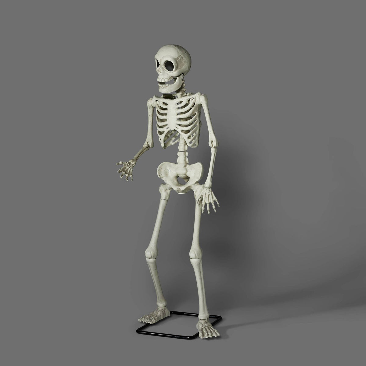 68 Inch Animated Premium Skeleton Halloween Scene Prop - image 3