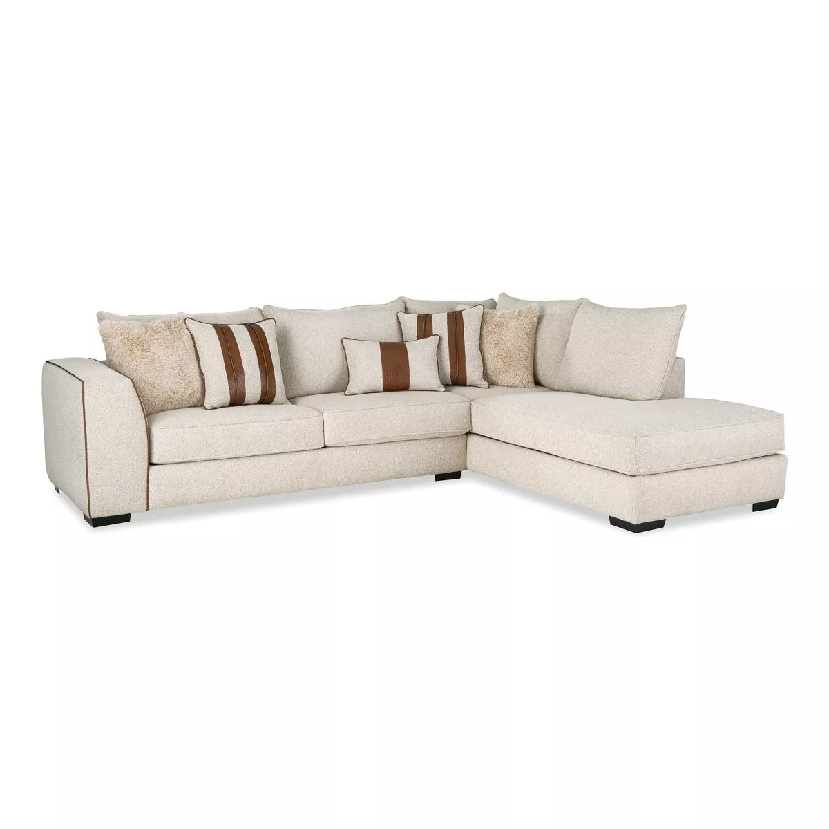 Shaped Sectional Boucle