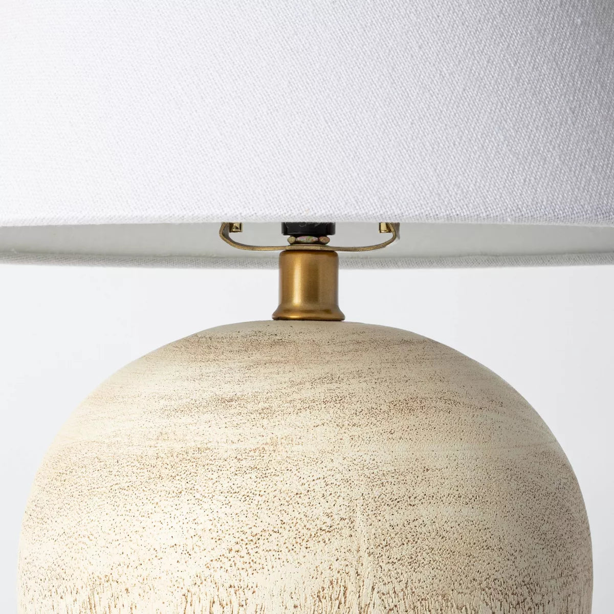 Faux Wood Table Lamp