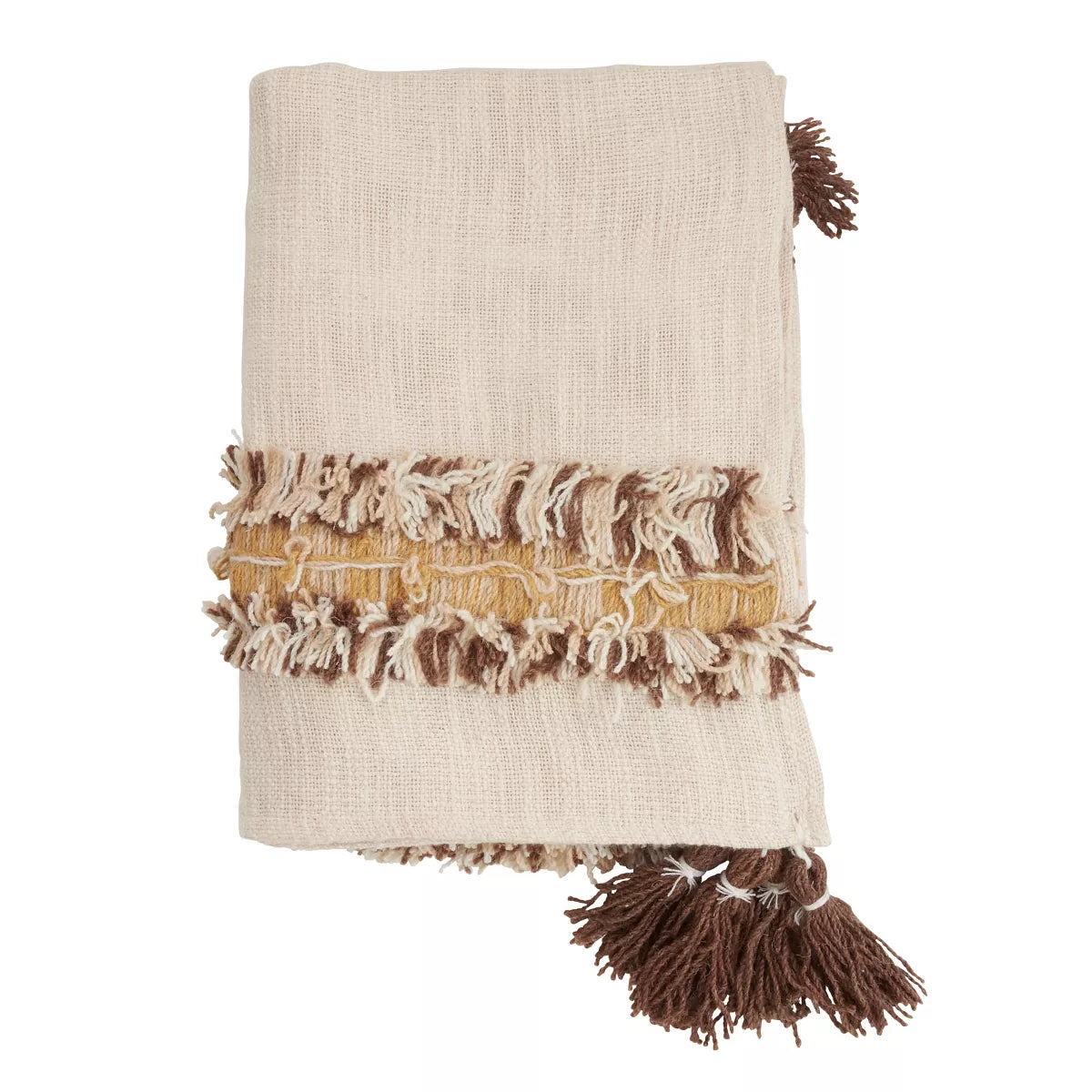 Throw With Tassel