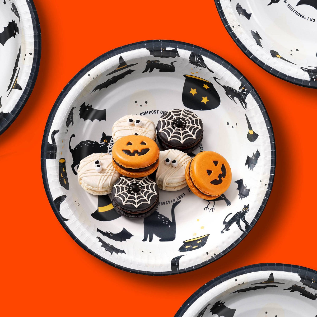 Halloween Icons Disposable Bowl 5.52 Inch - 20ct - image 2