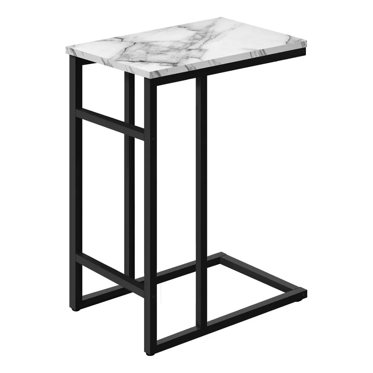 C-Shaped End Side Table