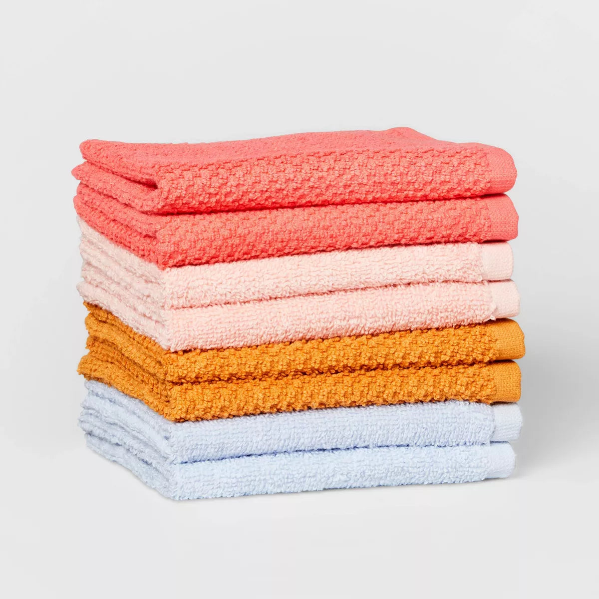 Washcloth Set Melon