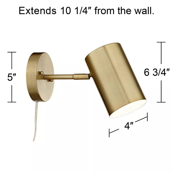 Wall Lamp Polished Brass