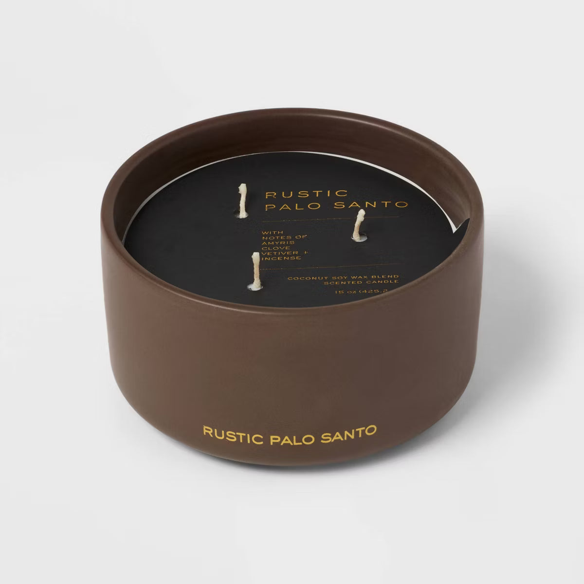 Rustic Palo Santo  Black Label Jar Candle