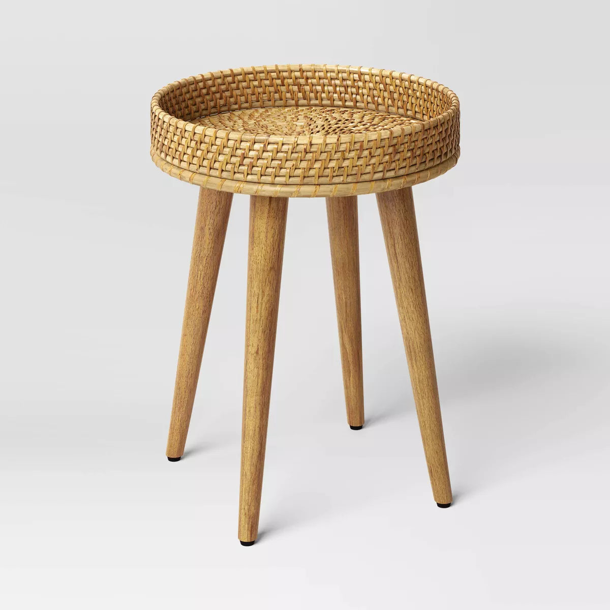 Round Natural Woven